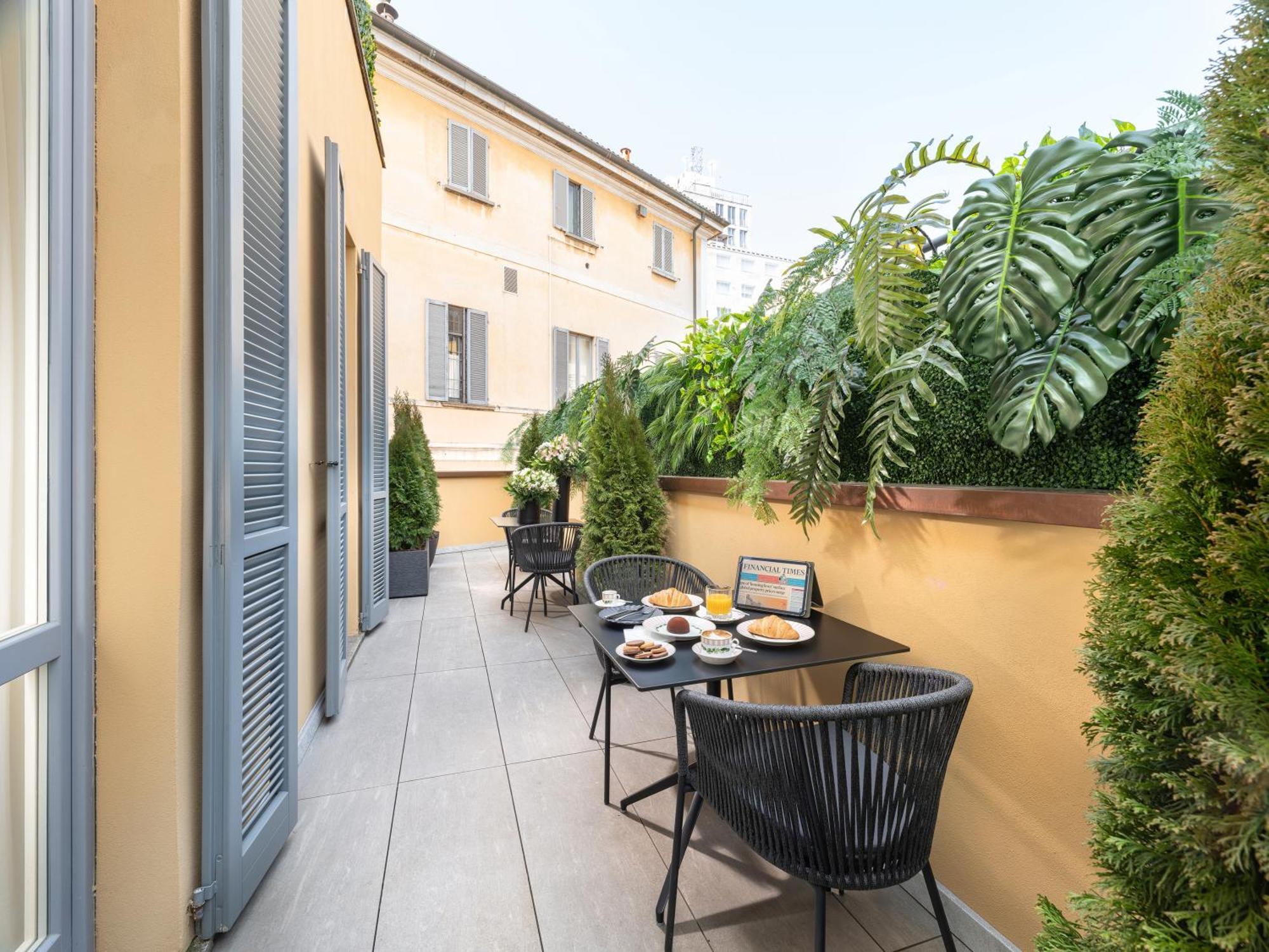 The Plein Hotel - Small Luxury Hotels Of The World มิลาน ภายนอก รูปภาพ